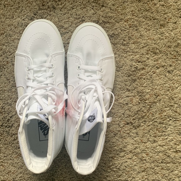 BRAND NEW white vans high tops - Picture 3 of 7